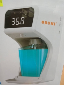 Máy đo thân nhiệt hồng ngoại và khử khuẩn Oromi K22-VTM