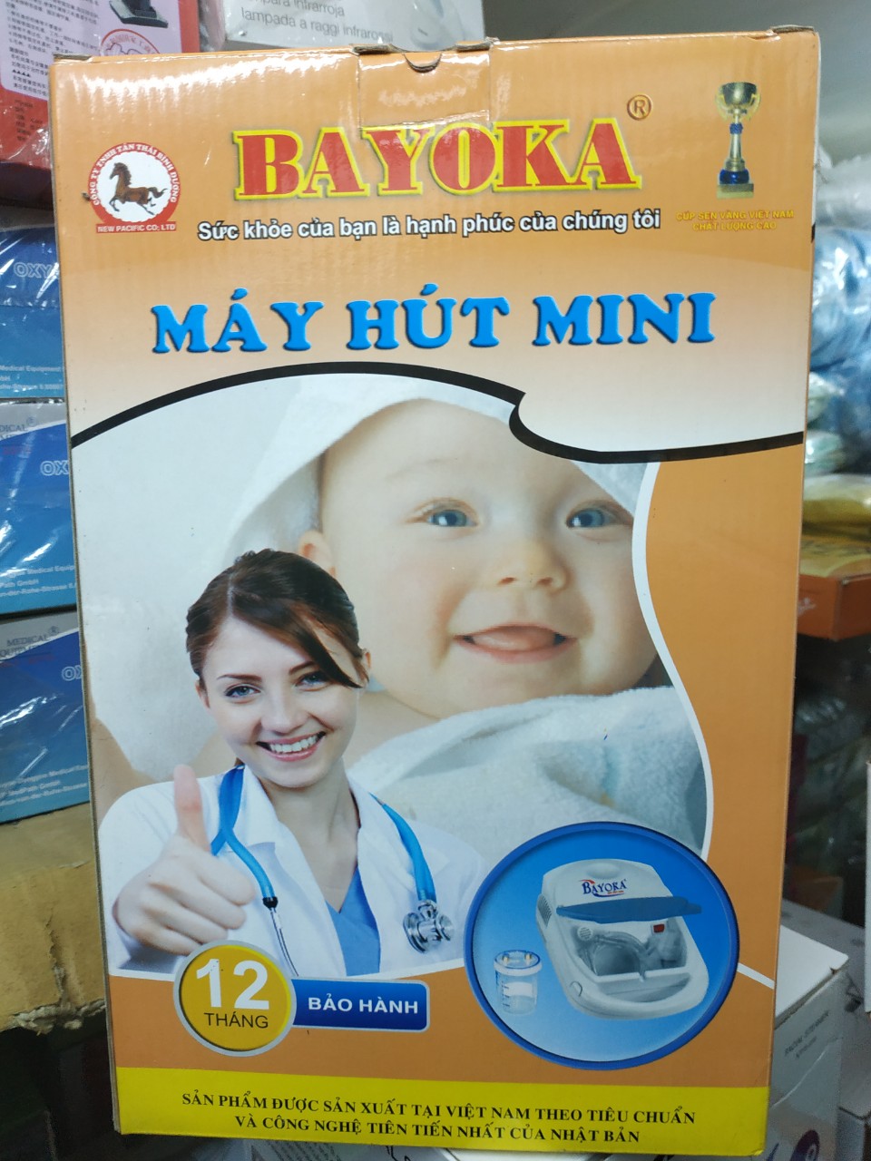 MÁY HÚT MŨI, HÚT ĐỜM TRẺ EM BAYOKA